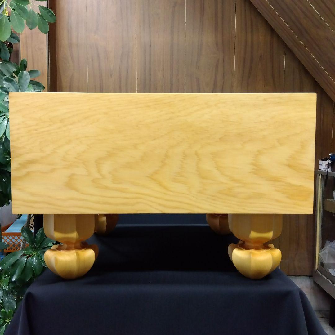 【国産　本榧　6寸碁盤　木表】