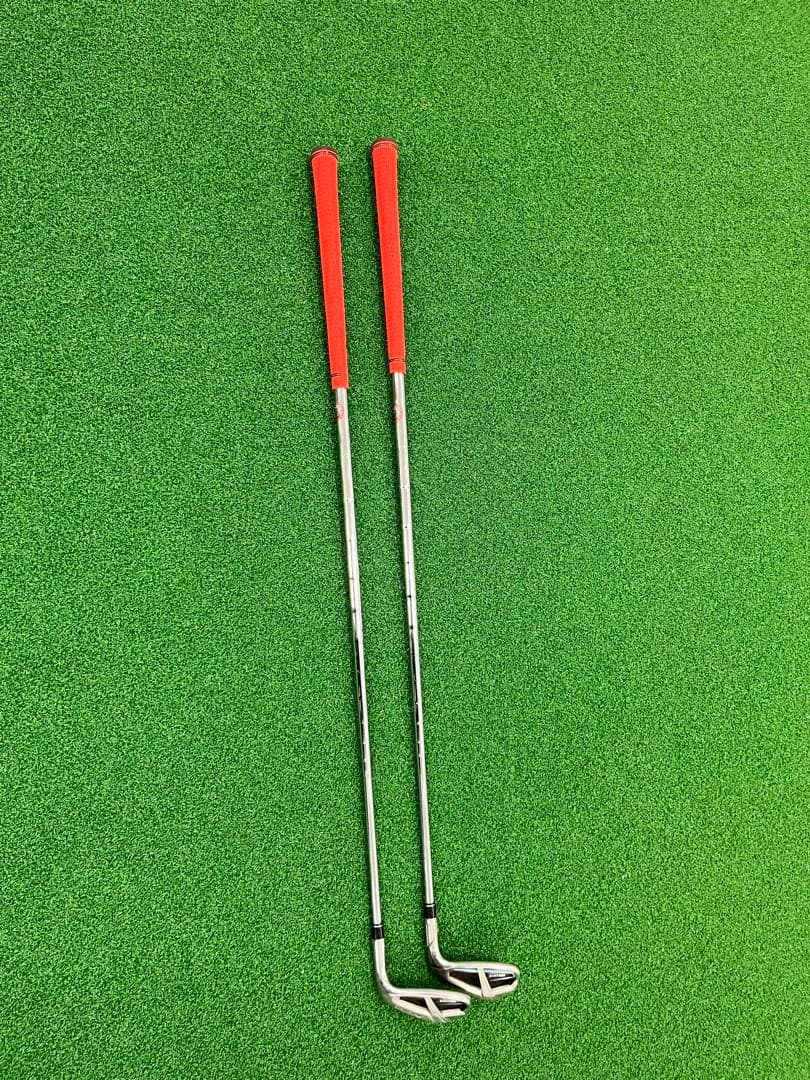 SIM MAX OS 単品アイアンAw Sw セット　純正スチールs