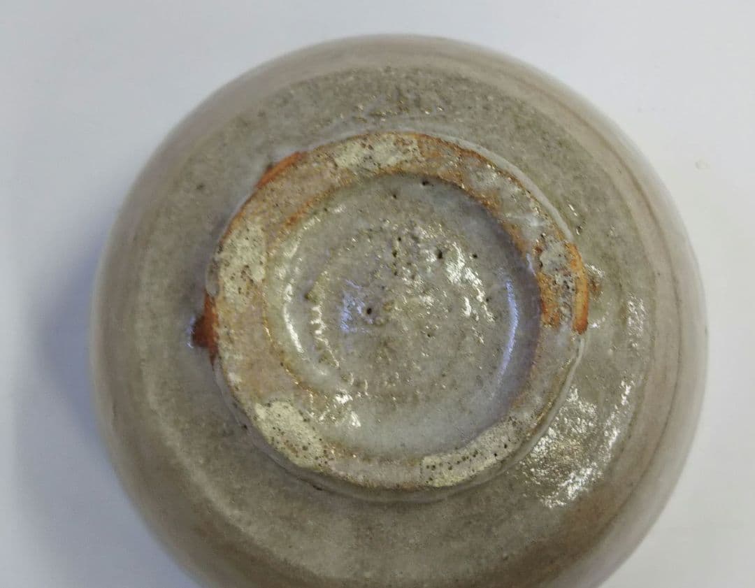 茶道具 茶碗 唐津 絵唐津 円相 鏡山窯 井上東也 共箱