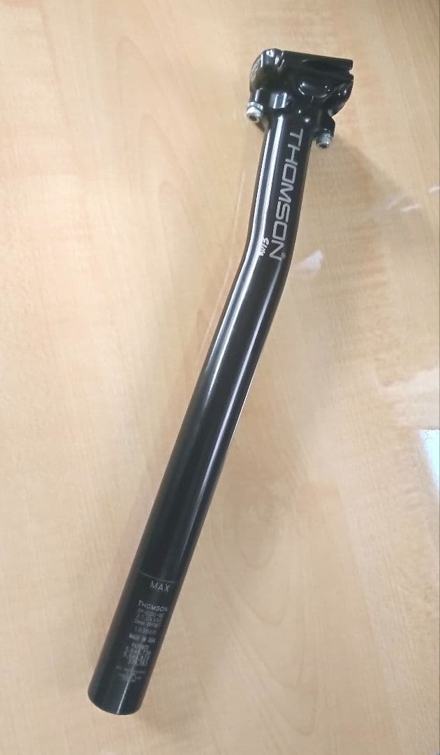 金*犀様 THOMSON シートポスト 27.2x330mm セットバック有