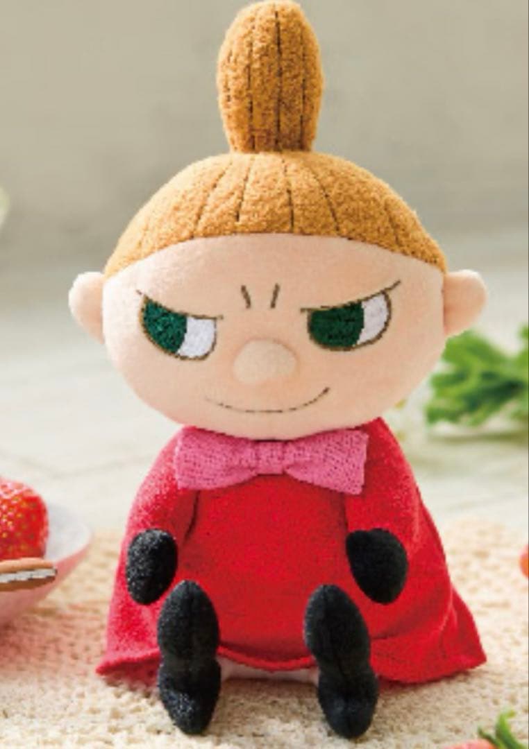 ムーミンショップ限定 いちごのようなリトルミィ きょうだいたち ぬいぐるみ