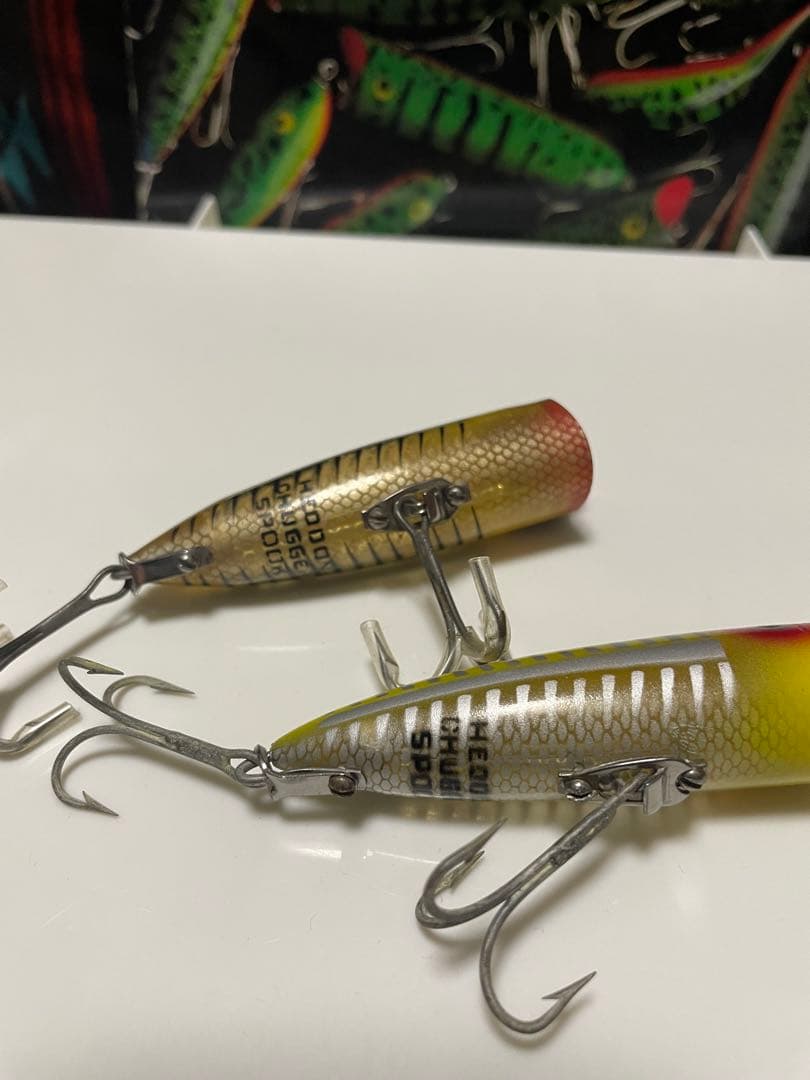 希少、ヘドン heddonチャガースプーク2ピースリグ