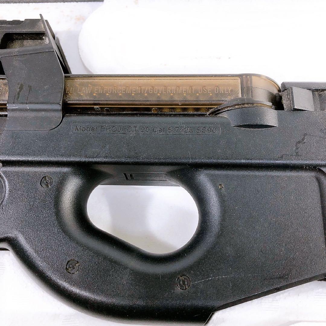 ゆ*ー様 ジャンク品 東京マルイ 電動エアガン P-90 サブマシンガン トイガ