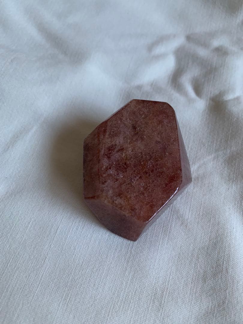 【天然石】ストロベリークォーツ フリーフォーム
