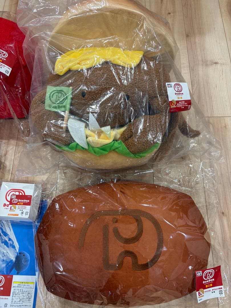 ドムドムハンバーガー　タイトーくじ　A賞＆B賞＆C賞＆LH賞　他　計11点セット