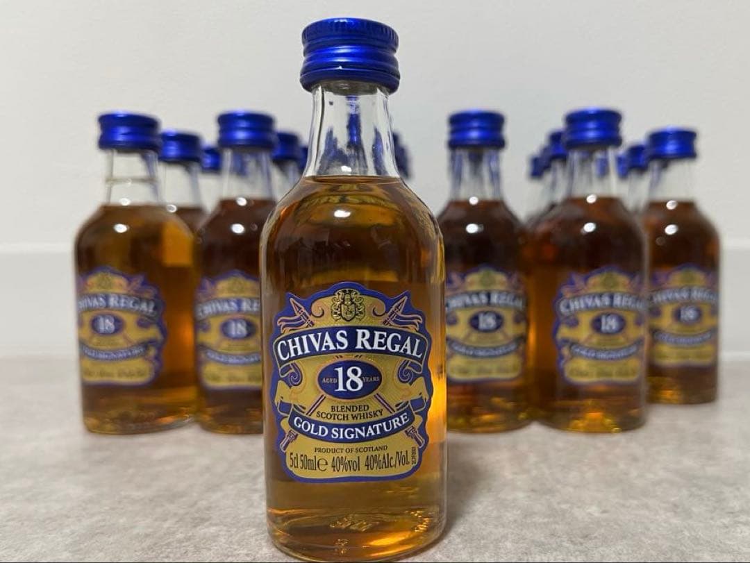 ぷく　 シーバス18年ミニボトル　48本