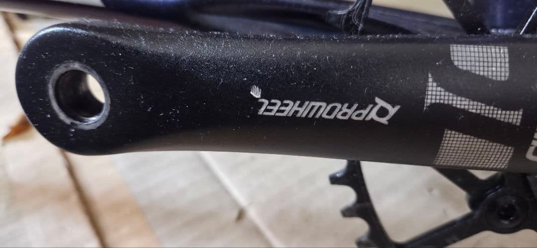 美品ターン スピードファルコ折りたたみ自転車フレーム 紺色