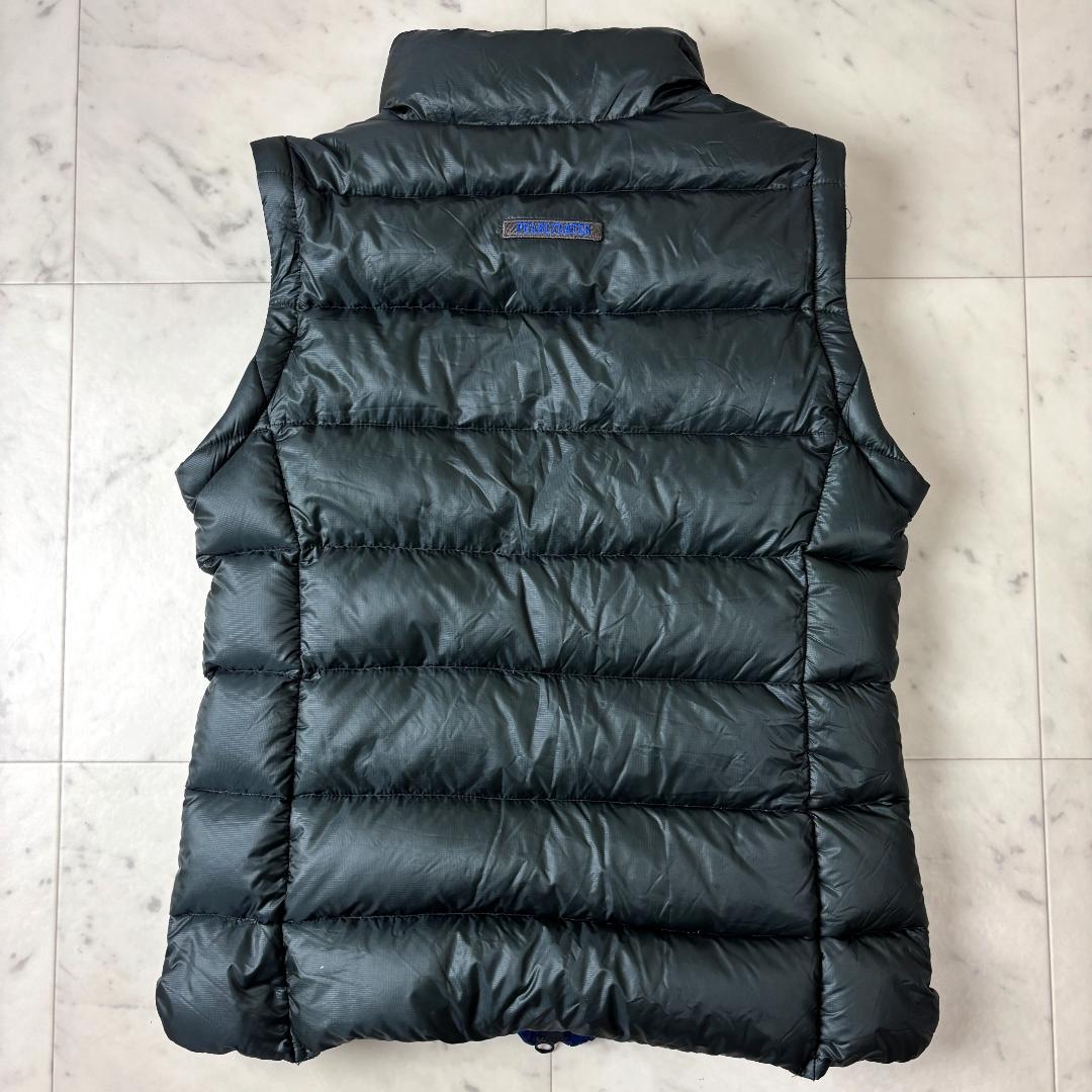 パーリーゲイツ 1 ダウン ジャケット ベスト 2way グレー ブルー ゴルフ