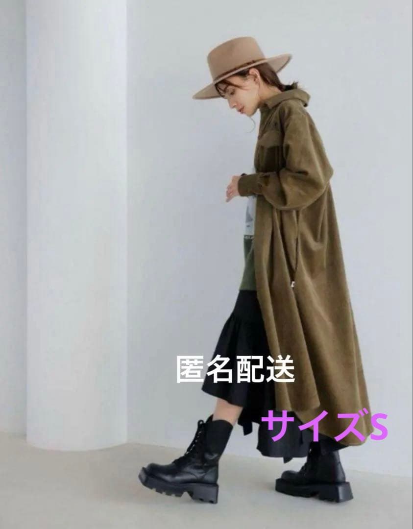 最終値下げ！Naptime.コーデュロイシャツワンピース