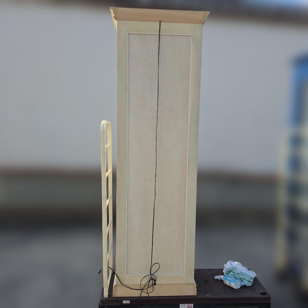 ガラスキャビネット　ガラス棚　飾り棚　アンティーク調