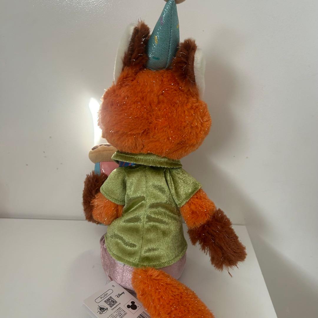 ディズニーストア　ズートピア　ニック　ぬいぐるみ　10周年