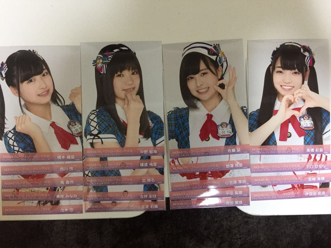 AKBグループ トレタイ 2016.7.23 生写真