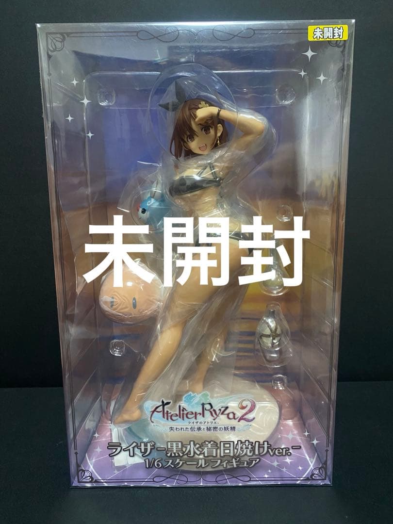 ライザのアトリエ　ライザ 黒水着日焼けver 1/6スケール　スピリテイル