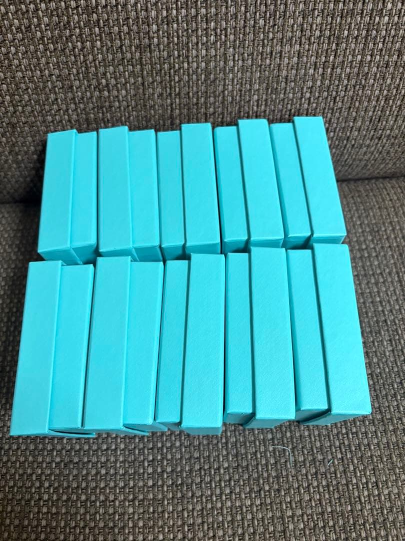 現行品　極美品Tiffany ティファニー空箱　巾着袋20セット