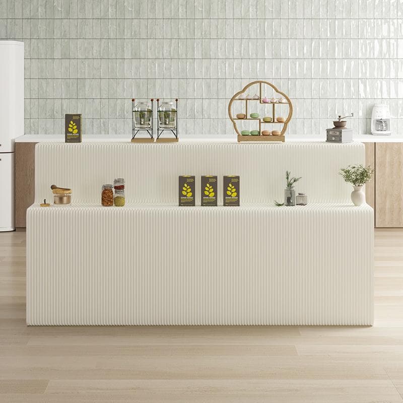 ディスプレイラック 二層式展示台 店舗用品 陳列台長さ2-3ｍ高さ88㎝総幅60