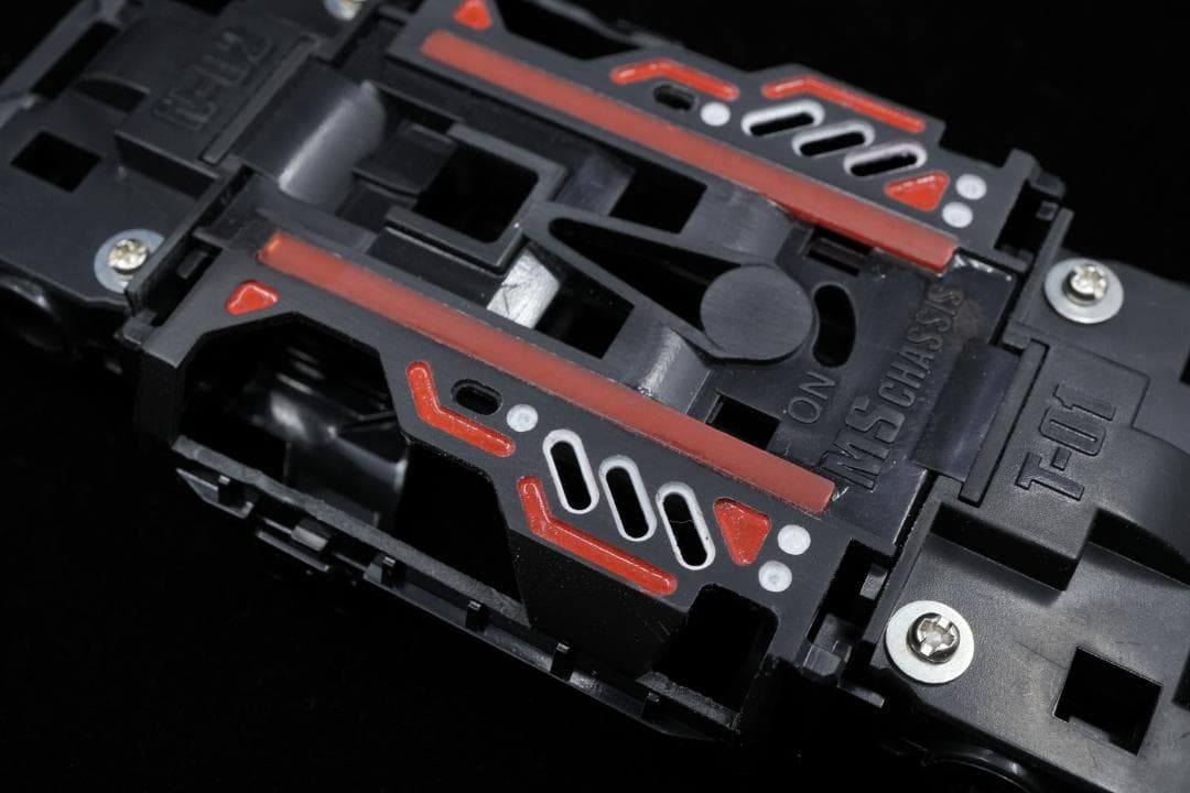 ミニ四駆　MSフレキ　高精度カスタム　公式対応　ショック吸収仕様　タミヤ純正構成