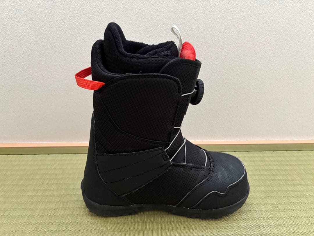 Burton Zipline BOA 子ども用スノーボードブーツ 23cm