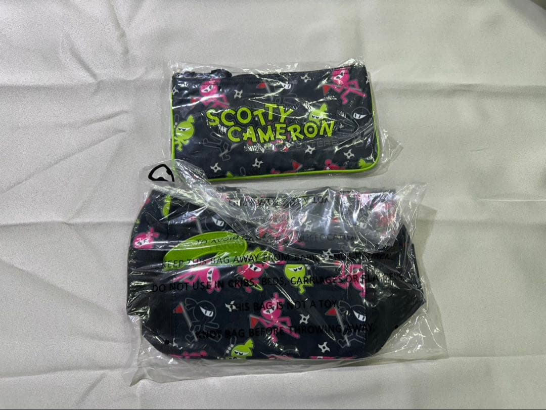 スコッティキャメロン トートバッグ・キャッシュ・トラベルカバー 3点 新品未使用