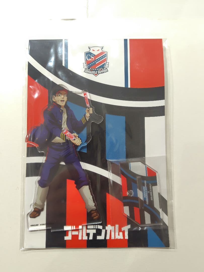北海道コンサドーレ札幌×ゴールデンカムイ アクスタ 缶バッジ 尾形 宇佐美