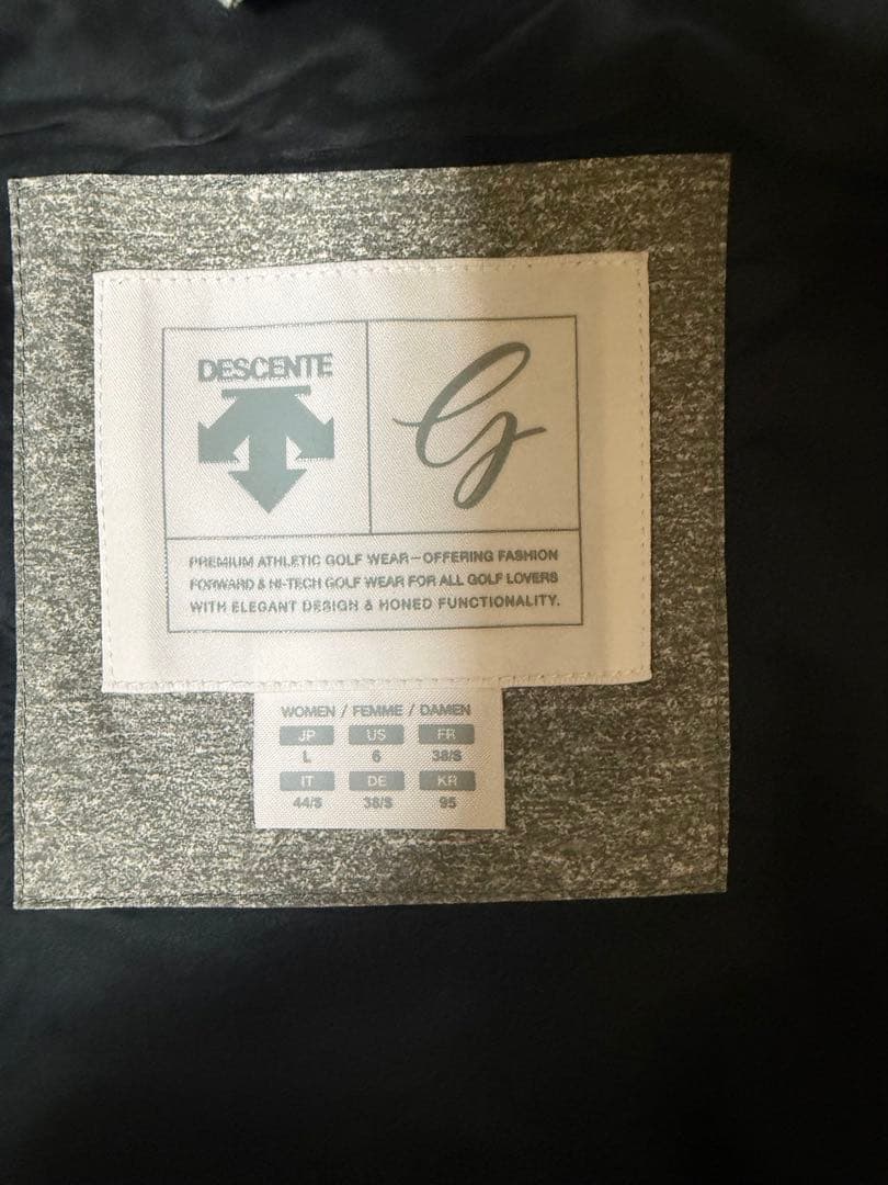 デサントゴルフ モバイルサーモ ジャケット Lサイズ★温度調整できる