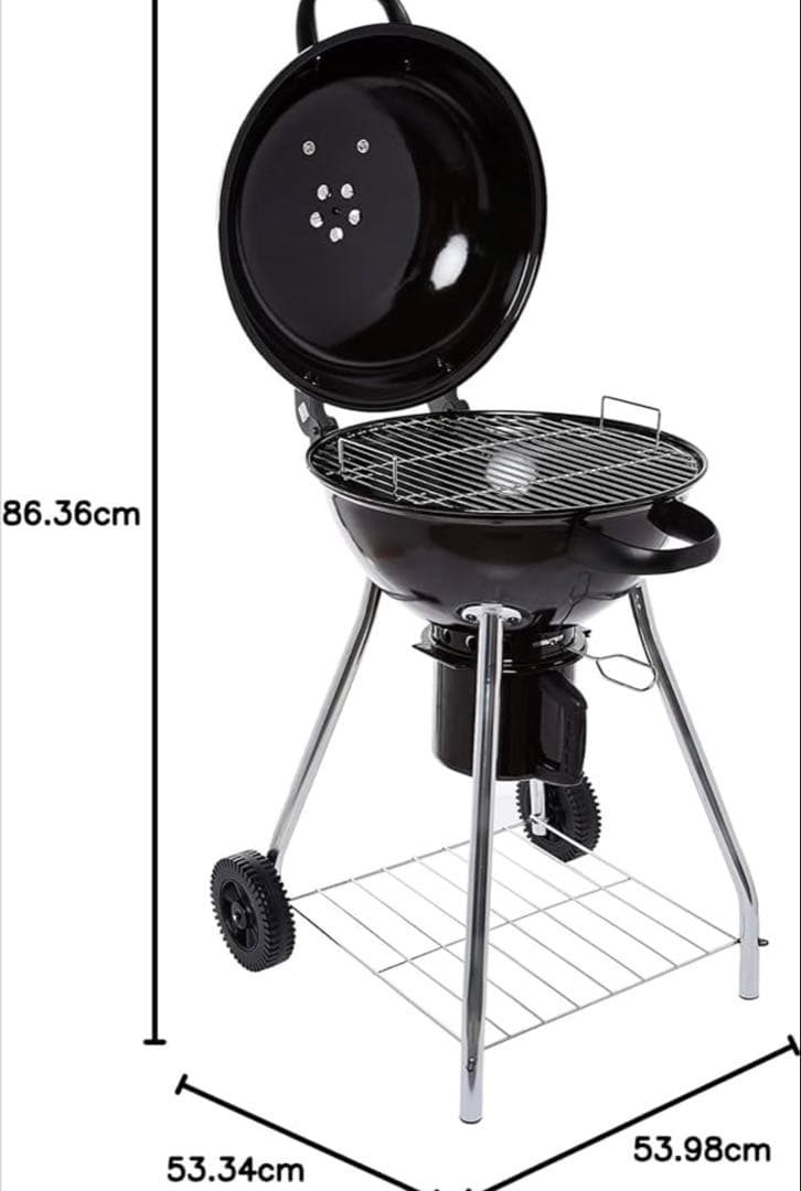 Char-Broil 47cm バーベキュー チャコール ケトル グリル