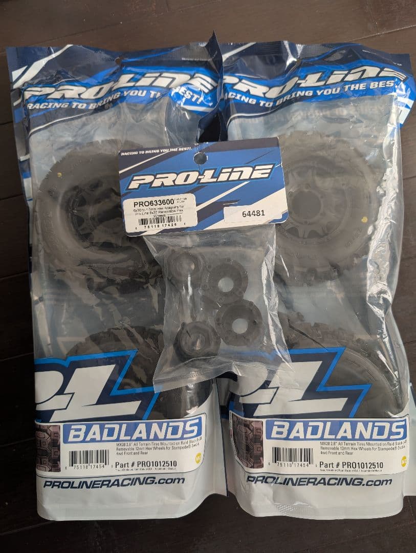 Pro-Line Badlands MX28 2.8インチタイヤセット