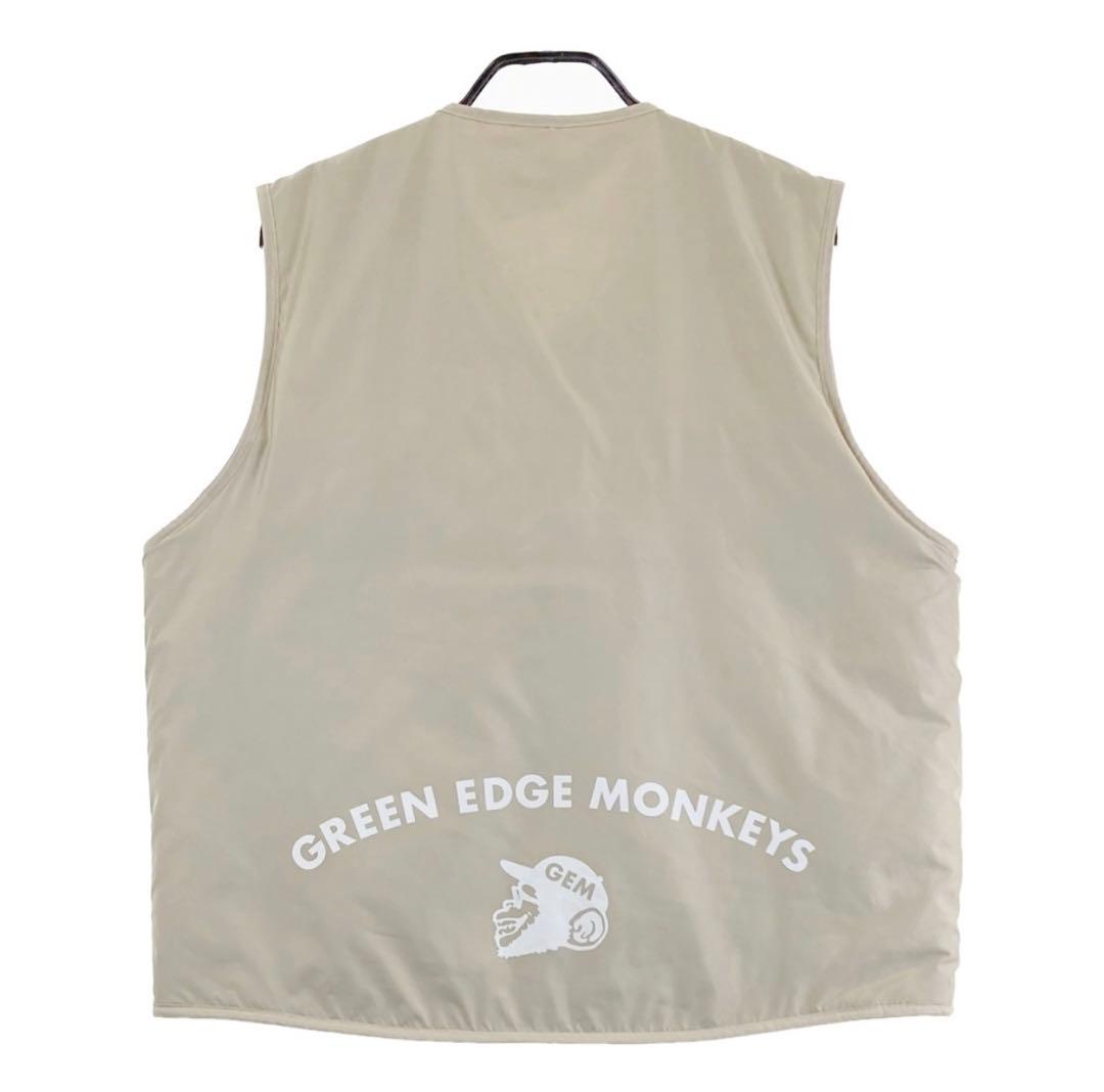 GREEN EDGE MONKEYSリバーシブルベスト/XL