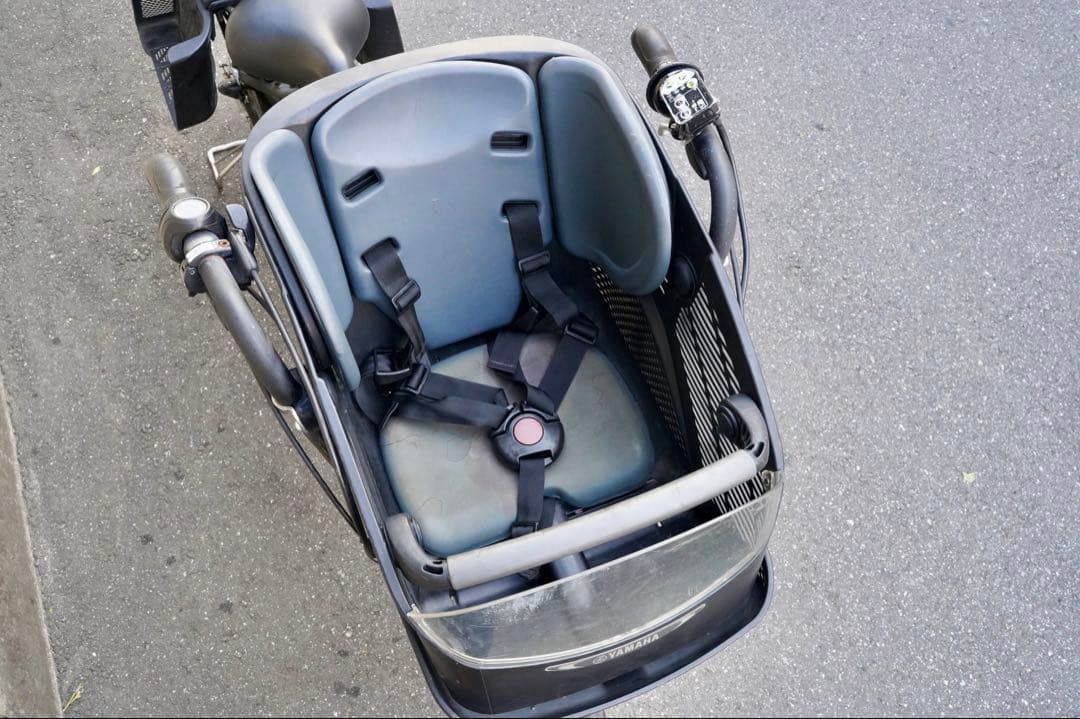 電動自転車 ブリヂストン 20インチ 子供乗せ アシスト 中古 090805