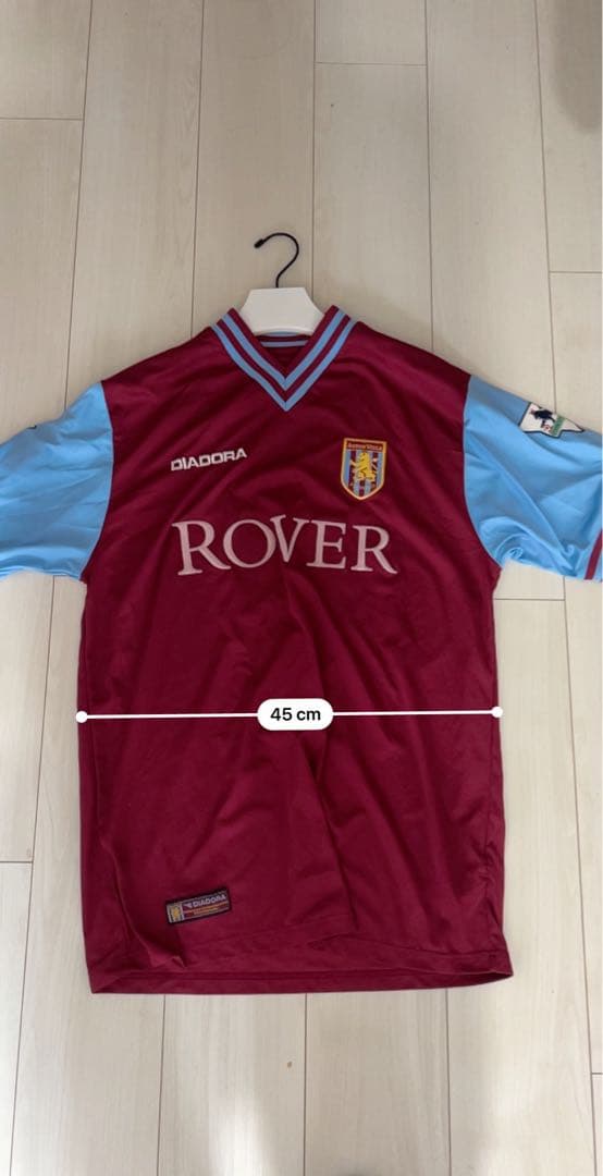 アストンヴィラ　サッカーユニフォーム