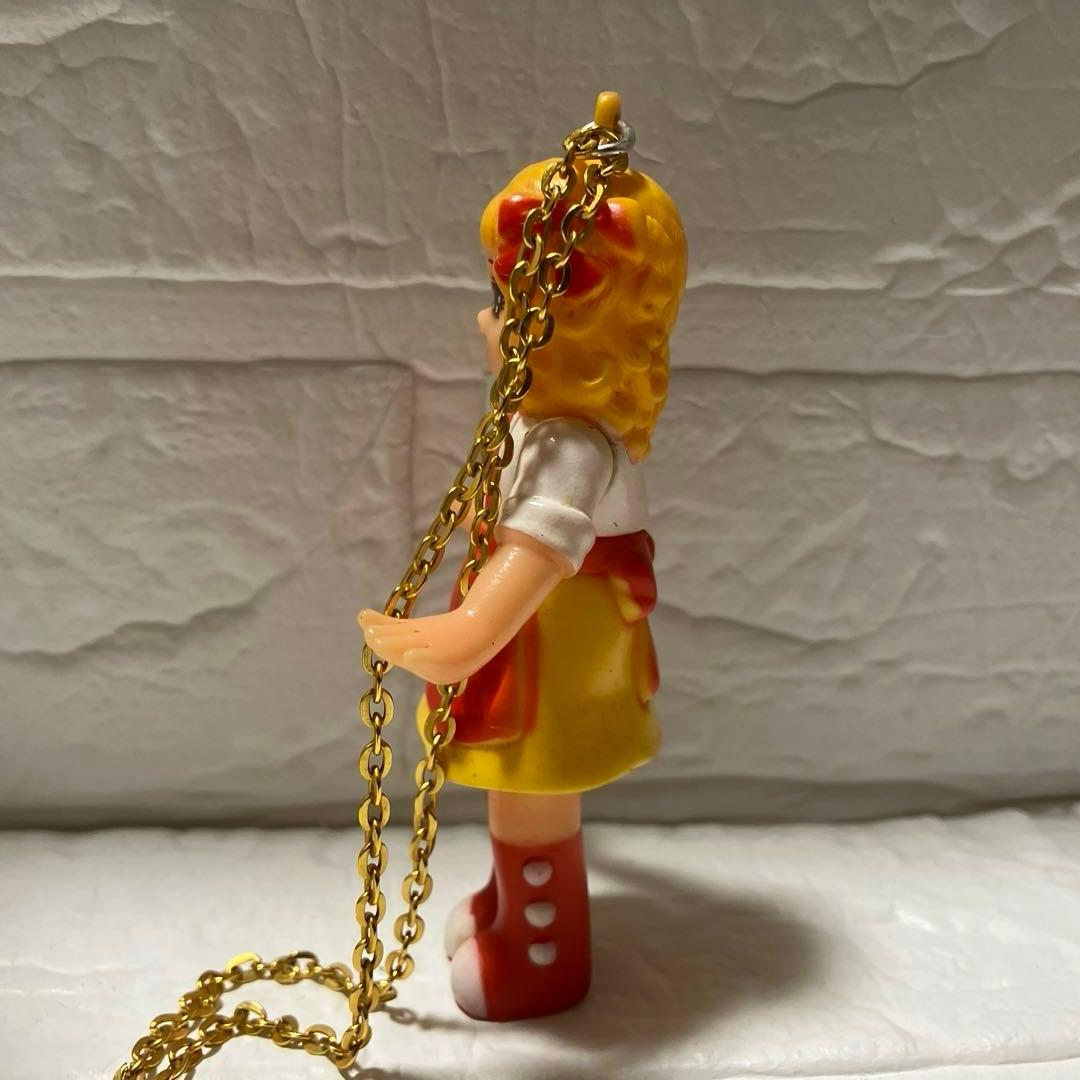 ポピー キャンディキャンディ ソフビ レトロ チェーン付きフィギュア