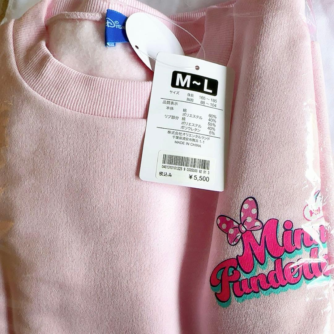 ディズニーパルパルーザ　ミニーのファンダーランドグッズ　トレーナー　スーベニア