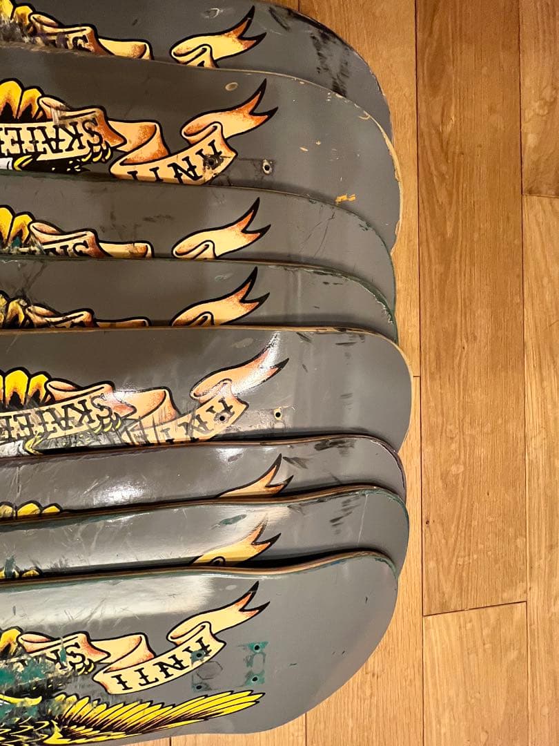 廃デッキ8枚、Anti Hero Classic Eagle 8.25インチ