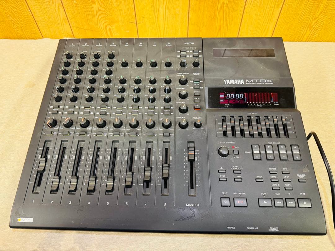 YAMAHA ヤマハ 8チャンネル マルチトラックカセットレコーダー MT8X