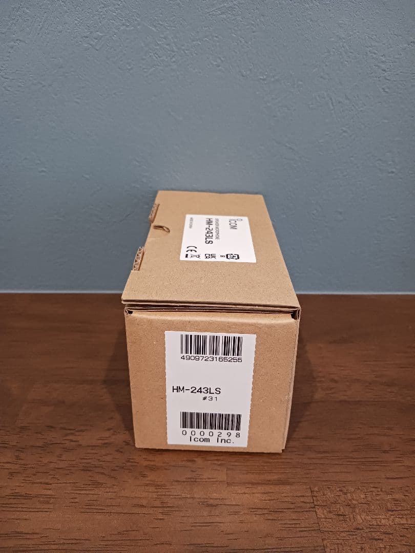 【新品】限定1台 未開封 アイコム ICOM HM-243LS マイクロフォン