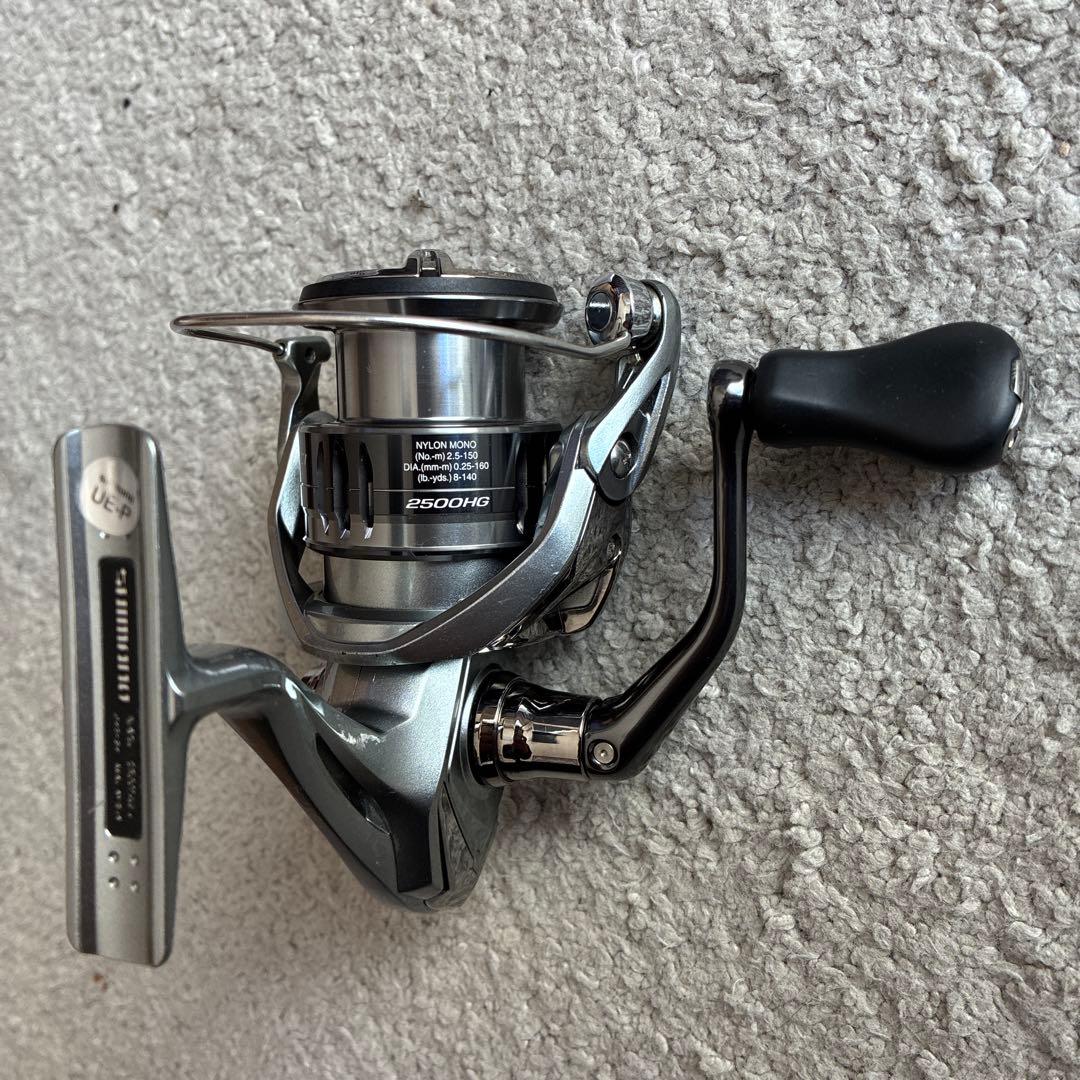 シマノ　スピニングリール　21ナスキー2500HG ※2500SHG替スプール付