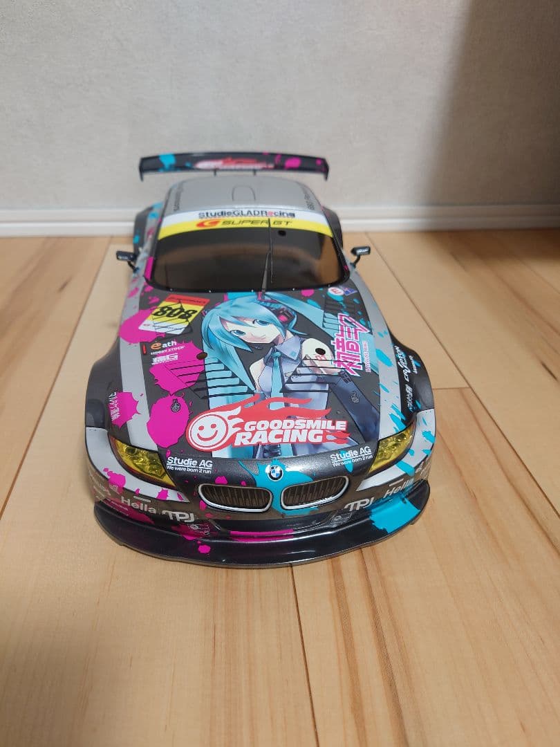 RCラジコンボディ 1/10 タミヤ  初音ミク Z4ボディ