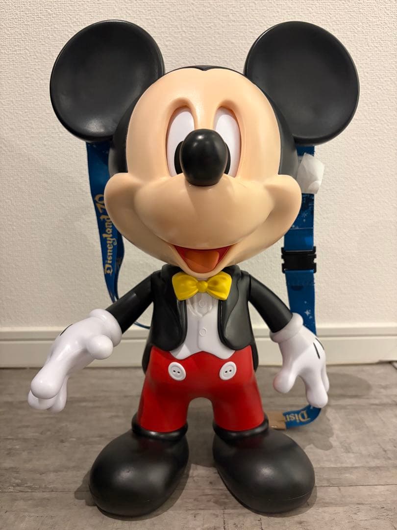 ディズニーランド 70周年 ポップコーンバケット アナハイム 海外限定 ミッキー