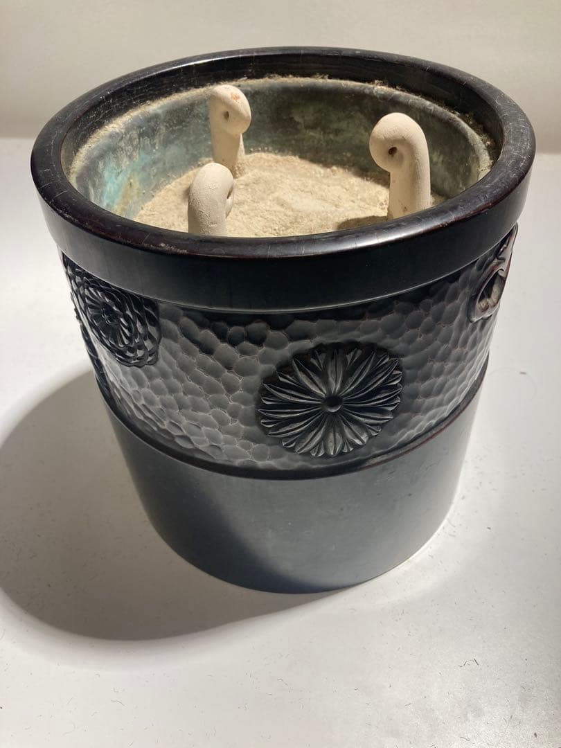 アンティーク 火鉢の手あぶり 火鉢 スタート