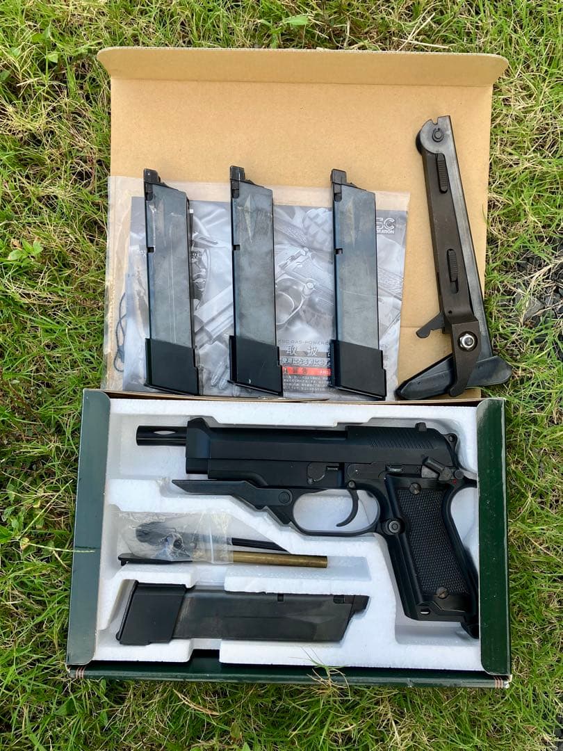KSC製　ガスブローバックハンドガン　ベレッタM93R Cタイプ　フルセット