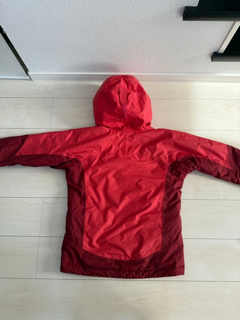 mont-bell スキーウェア サイズ140 赤 ＆ C-C-L ズボン150