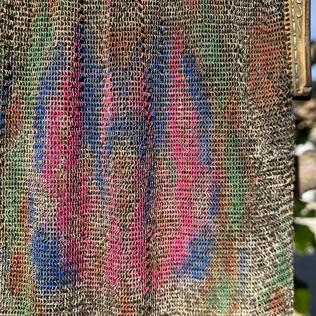 フランス　1920年　メタルバッグ