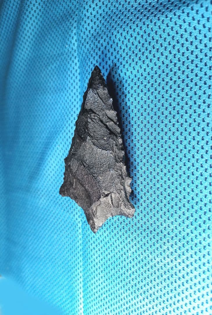 有舌尖頭器 原始時代  360 石器 模写 サヌカイト