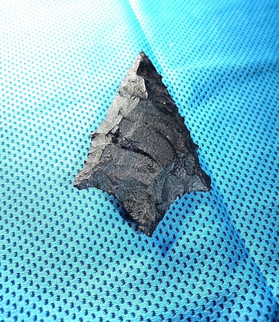 有舌尖頭器 原始時代  360 石器 模写 サヌカイト