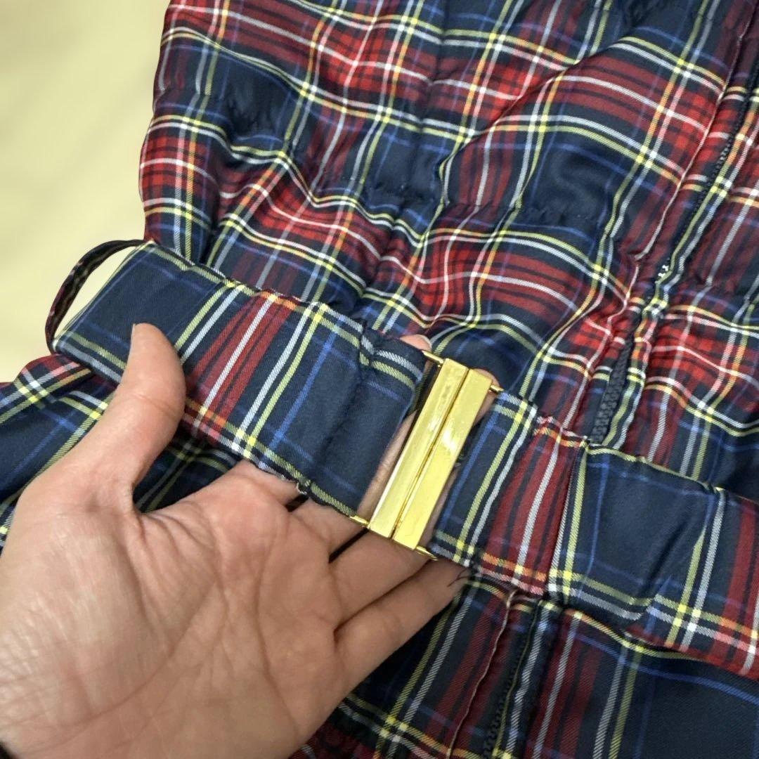 ゴルフウェア　ロングダウンベスト　ワンピース　キスオンザグリーン