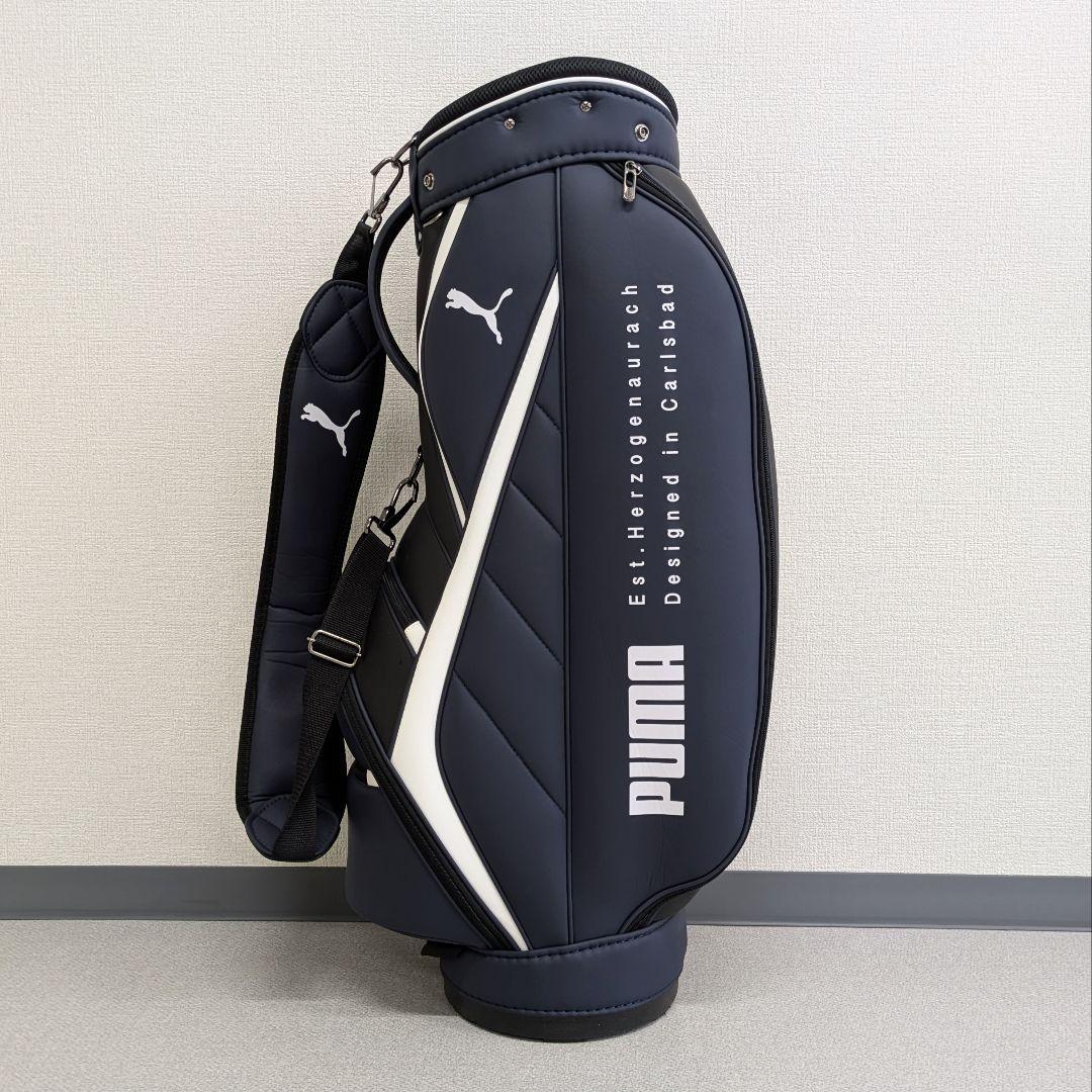 PUMA キャディバッグ ネイビー