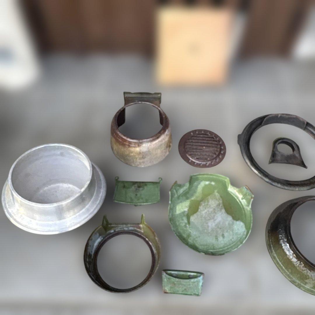 餅つき　福寿 カマド ＦＵＫＵＪＵ No3 鉄 かまど 釜戸 鋳物 釜