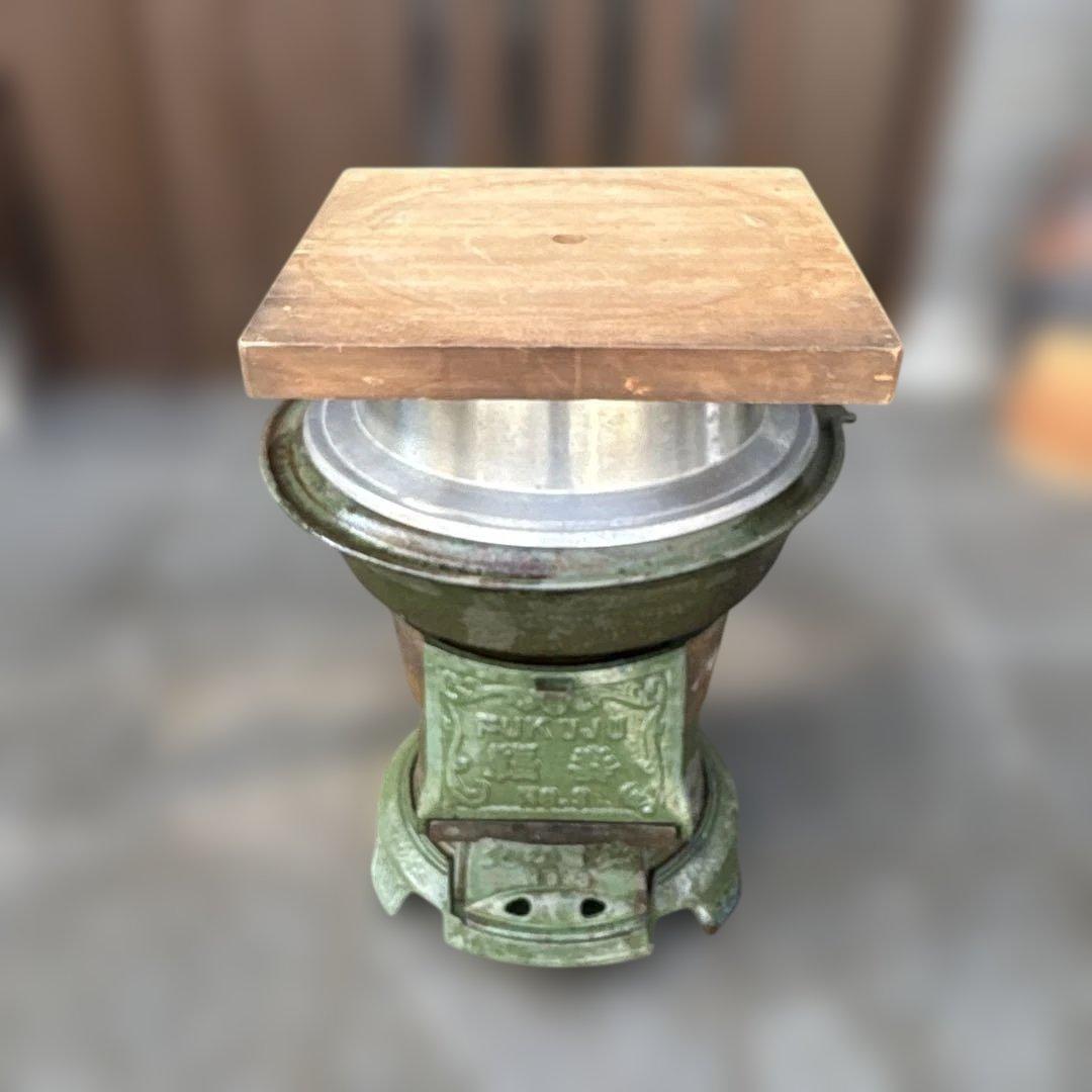 餅つき　福寿 カマド ＦＵＫＵＪＵ No3 鉄 かまど 釜戸 鋳物 釜