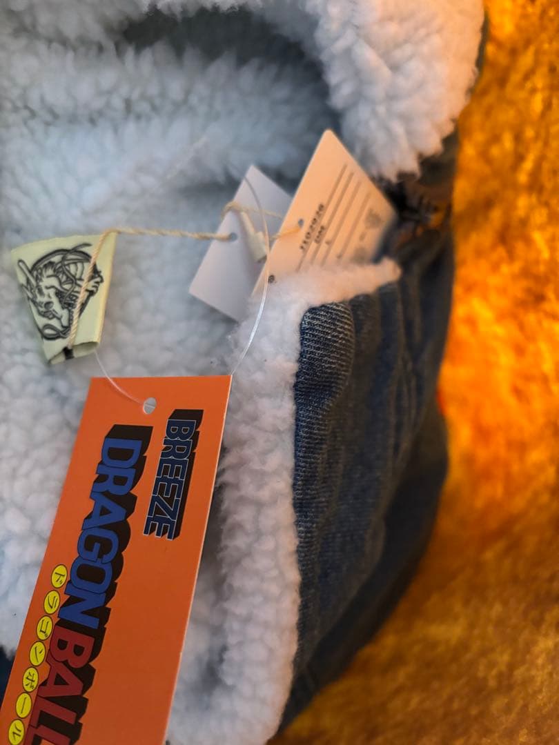 BREEZE ドラゴンボールコラボ_デニムボアジャケット