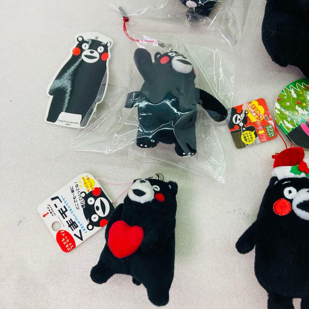 【タグ付き★19点セット】くまモン　マスコットストラップ　ぬいぐるみ　ストラップ