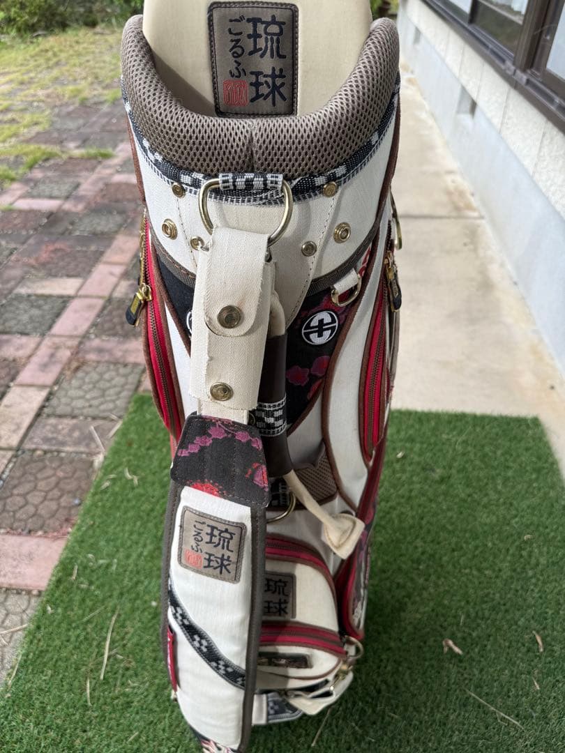 超希少 限定 琉球ゴルフ ジパングスタジオ キャディバッグ